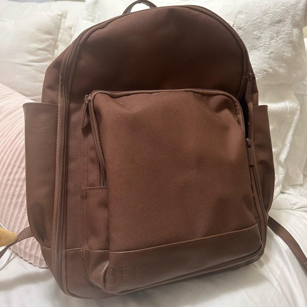 BEIS Brown Backpack